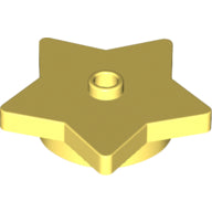 Plaatje in Gallery viewer laden, LEGO® los onderdeel Plaat Rond Helder Lichtgeel 39611