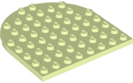 Plaatje in Gallery viewer laden, LEGO® los onderdeel Plaat Rond Geelachtig Groen 41948