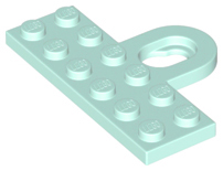 LEGO® los onderdeel Plaat Aangepast Licht Aqua 78168