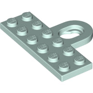 LEGO® los onderdeel Plaat Aangepast Licht Aqua 78168