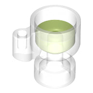 Plaatje in Gallery viewer laden, LEGO® onderdeel Accessoire met Motief Doorzichtig 68495pb02