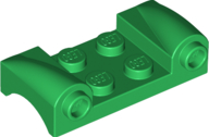LEGO® los onderdeel Spatbord in kleur Groen 93590