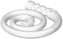 LEGO® los onderdeel Wapen in kleur Wit 61975