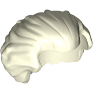 LEGO® los onderdeel Haar in kleur Gloed In Donker Wit 21269