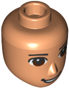 LEGO® los onderdeel Hoofd in kleur Noga 78962