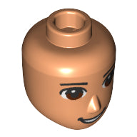 Plaatje in Gallery viewer laden, LEGO® los onderdeel Hoofd in kleur Noga 78962