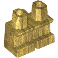LEGO® los onderdeel Benen Aangepast Parel Goud 41879