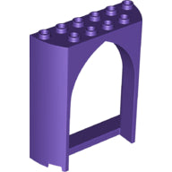 Plaatje in Gallery viewer laden, LEGO® los onderdeel Paneel in kleur Donkerpaars 35565