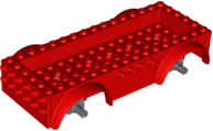 Plaatje in Gallery viewer laden, LEGO® los onderdeel Onderstel in kleur Rood 68446c01
