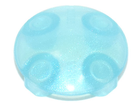 LEGO® Plaat Rond Satijn Doorzichtig Lichtblauw 2654