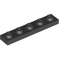 Plaatje in Gallery viewer laden, LEGO® los onderdeel Plaat Algemeen in kleur Zwart 78329