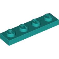 LEGO® los onderdeel Plaat Algemeen Donker Turkoois 3710