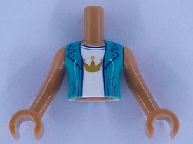 LEGO® los onderdeel Romp in kleur Medium Noga FTGpb299c01