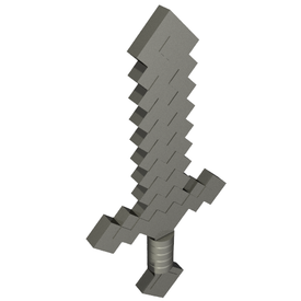 LEGO® los onderdeel Wapen in kleur Parel Donkergrijs 18787