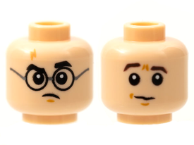 LEGO® los onderdeel Hoofd in kleur Lichte Noga 3626cpb2810