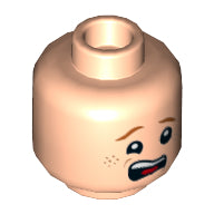 Plaatje in Gallery viewer laden, LEGO® los onderdeel Hoofd in kleur Lichte Noga 3626cpb2809