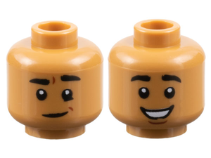 LEGO® los onderdeel Hoofd in kleur Medium Noga 3626cpb2831
