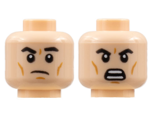LEGO® los onderdeel Hoofd in kleur Lichte Noga 3626cpb2840