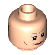 Plaatje in Gallery viewer laden, LEGO® los onderdeel Hoofd in kleur Lichte Noga 3626cpb2874