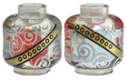 LEGO® los onderdeel Hoofd in kleur Doorzichtig 3626pb3351