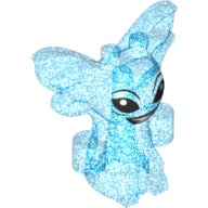 Plaatje in Gallery viewer laden, LEGO® Luchtdier Doorzichtig donkerblauw opaal bb1278pb01