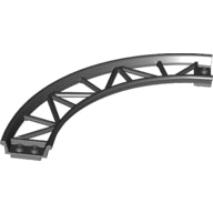 Plaatje in Gallery viewer laden, LEGO® los onderdeel Rails in kleur Zwart 25061