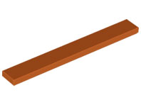 Plaatje in Gallery viewer laden, LEGO® los onderdeel Tegel Algemeen Donker Oranje 4162