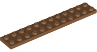 LEGO® los onderdeel Plaat Algemeen in kleur Medium Noga 2445