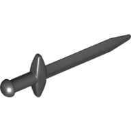 Plaatje in Gallery viewer laden, LEGO® los onderdeel Wapen in kleur Zwart 18031