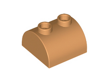 Plaatje in Gallery viewer laden, LEGO® los onderdeel Dakpan Gebogen Medium Noga 30165