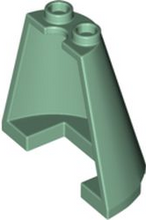 Plaatje in Gallery viewer laden, LEGO® los onderdeel Kegel in kleur Zandgroen 38317