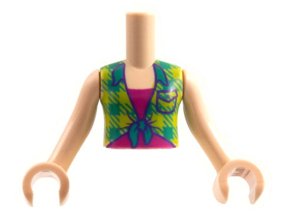 LEGO® los onderdeel Romp in kleur Lichte Noga FTGpb322c01