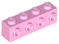 LEGO® los onderdeel Steen Aangepast in kleur Fel Roze 30414