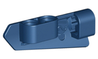 LEGO® los onderdeel Technisch Paneel Donkerblauw 11946