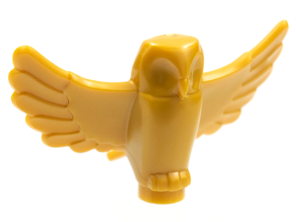 LEGO® los onderdeel Luchtdier in kleur Parel Goud 67632