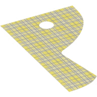 LEGO® los onderdeel Doek in kleur Wit 79417