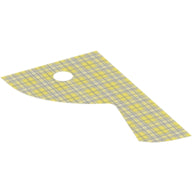 LEGO® los onderdeel Doek in kleur Wit 79418
