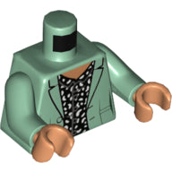 LEGO® los onderdeel Lijf met Motief Zandgroen 973pb4479c01