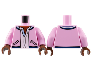 LEGO® los onderdeel Lijf met Motief Fel Roze 973pb4481c01