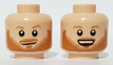 Plaatje in Gallery viewer laden, LEGO® los onderdeel Hoofd in kleur Lichte Noga 3626cpb2908