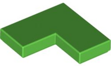 Plaatje in Gallery viewer laden, LEGO® los onderdeel Tegel Algemeen in kleur Fel Groen 14719