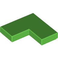 Plaatje in Gallery viewer laden, LEGO® los onderdeel Tegel Algemeen in kleur Fel Groen 14719