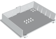 Plaatje in Gallery viewer laden, LEGO® los onderdeel Container in kleur Wit 65196