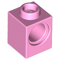 LEGO® los onderdeel Technische Steen in kleur Fel Roze 6541
