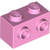 LEGO® los onderdeel Steen Aangepast in kleur Fel Roze 11211