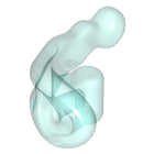 LEGO® onderdeel Energy Effect Doorzichtig Lichtblauw 27393