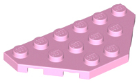 LEGO® los onderdeel Wig Plaat in kleur Fel Roze 2419
