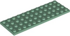 LEGO® los onderdeel Plaat Algemeen in kleur Zandgroen 3029
