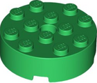 LEGO® los onderdeel Steen Rond in kleur Groen 87081