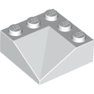 LEGO® los onderdeel Dakpan Algemeen in kleur Wit 99301